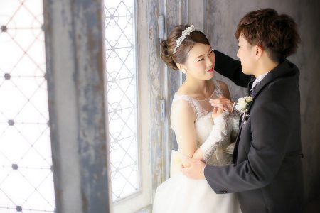 4結婚記念　ウェディングフォト